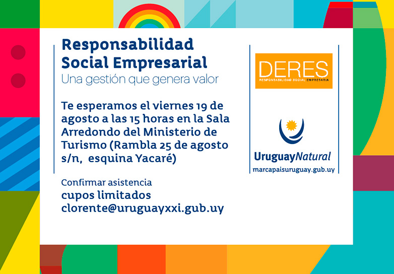 Uruguay Natural y Deres realizan taller sobre Responsabilidad Social Empresarial