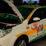 Bio vehículos hacen su estreno en un taxi de Montevideo