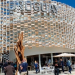El pabellón celeste en la Expo Milán 2015 ya está inaugurado y seduce a los primeros visitantes