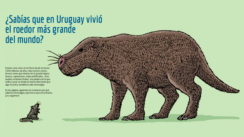 “Gigantes bajo tierra”, el libro que muestra los animales prehistóricos ocultos en tierras uruguayas