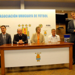 El Pabellón Nacional y las bufandas con la marca Uruguay Natural acompañan a los jugadores celestes a la Copa América Chile 2015