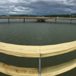 Maldonado y Rocha conectados: quedó inaugurado el puente sobre la Laguna Garzón