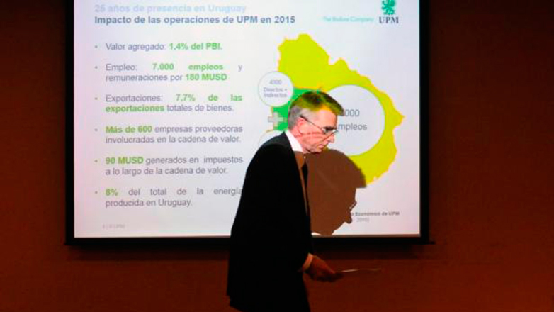 Nueva planta de celulosa en Uruguay será la más grande de UPM en el mundo