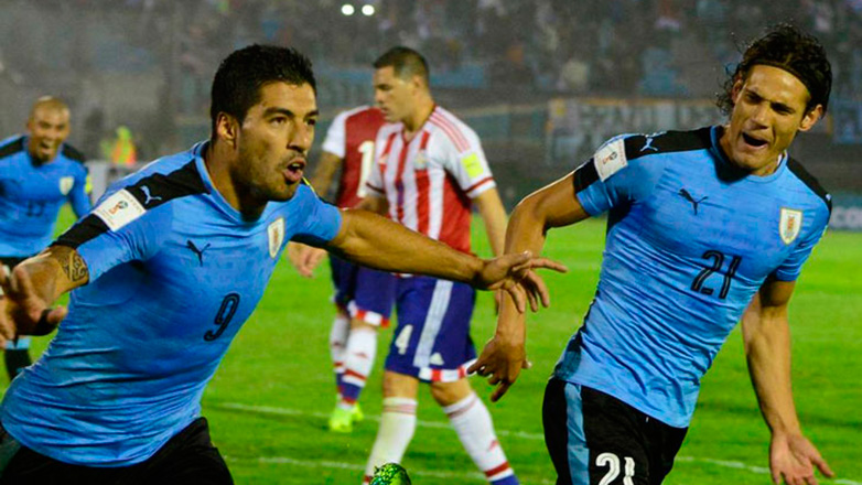 Uruguay goleó a Paraguay