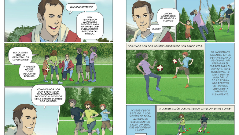 Zona Editorial y Fundación Celeste crean un Manual de Fútbol para niños y niñas