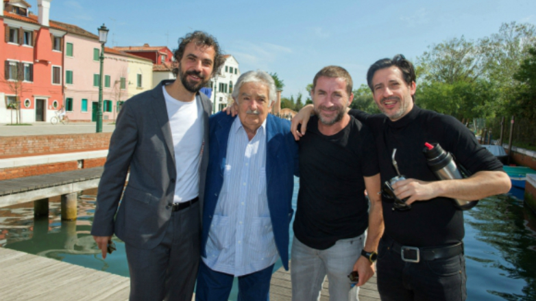 Mujica fue ovacionado en el Festival de Venecia