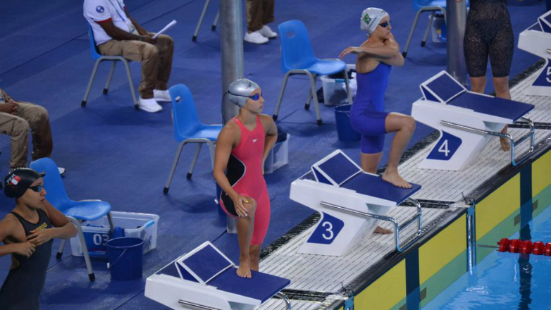 Panamericanos: la nadadora Micaela Sierra debutó en el día de su 15° cumpleaños