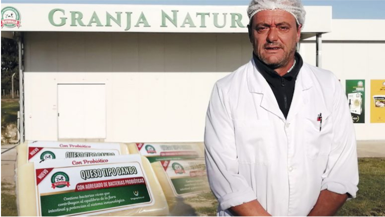 Pablo Würth, creador de los quesos con probióticos de Granja Naturalia