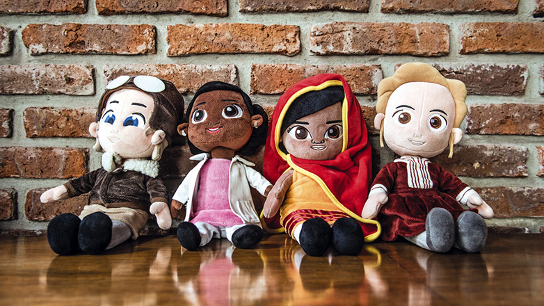 Little Rebels: la didáctica línea de muñecas de peluche que representan a mujeres pioneras